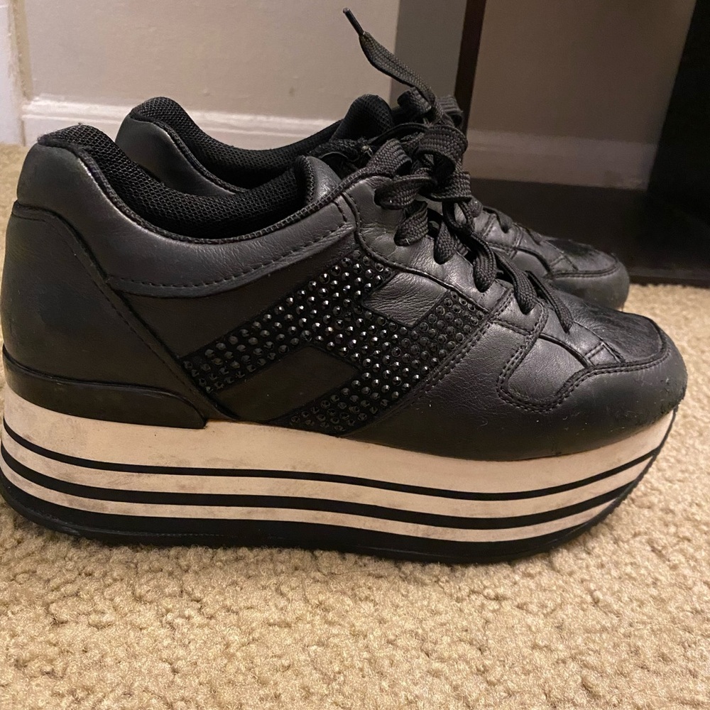 Black Hogan shoes